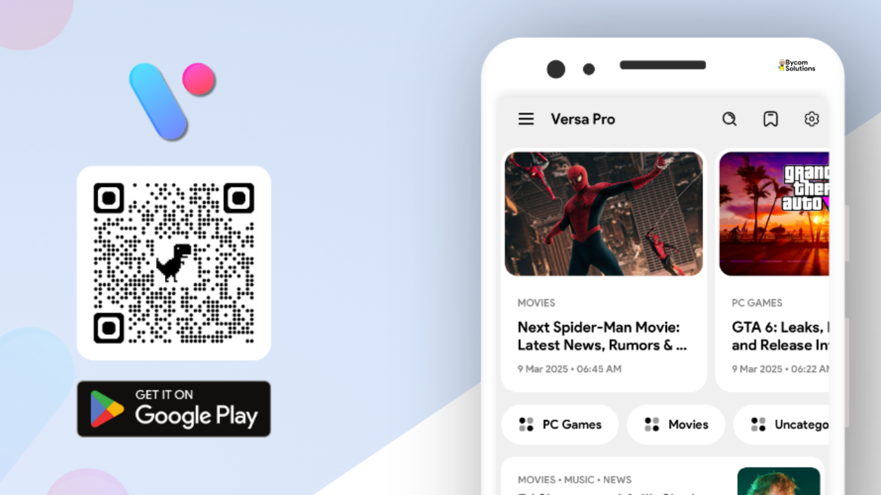 Versa Pro - Ultimate Multipurpose Android App product screenshot