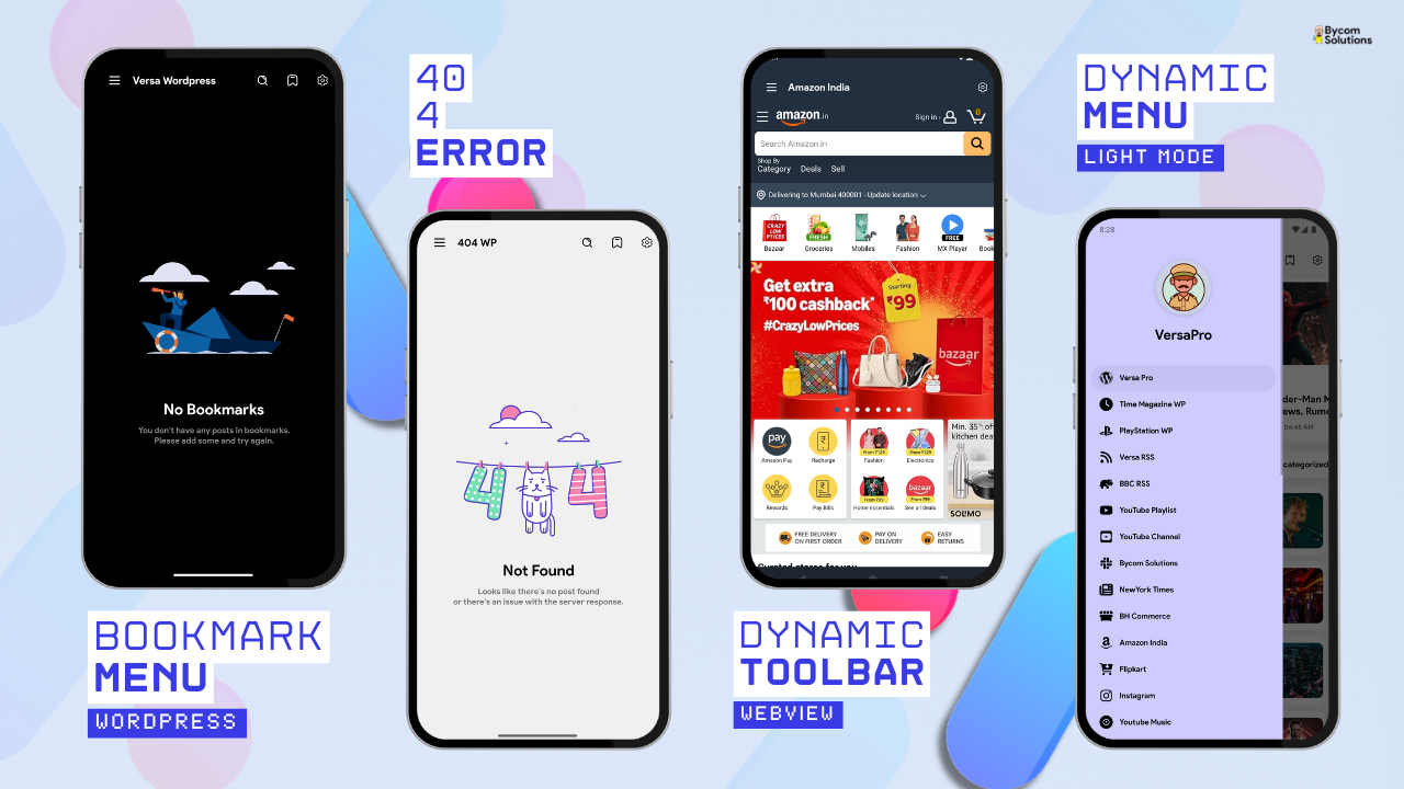 Versa Pro - Ultimate Multipurpose Android App product screenshot