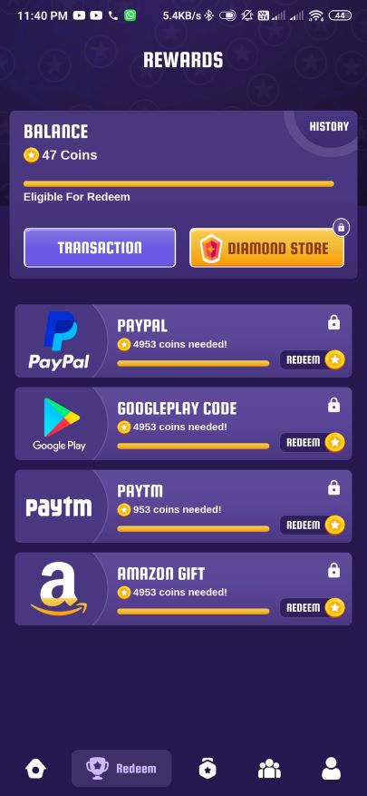 PlayPoint Android App with Admin Panel product screenshot